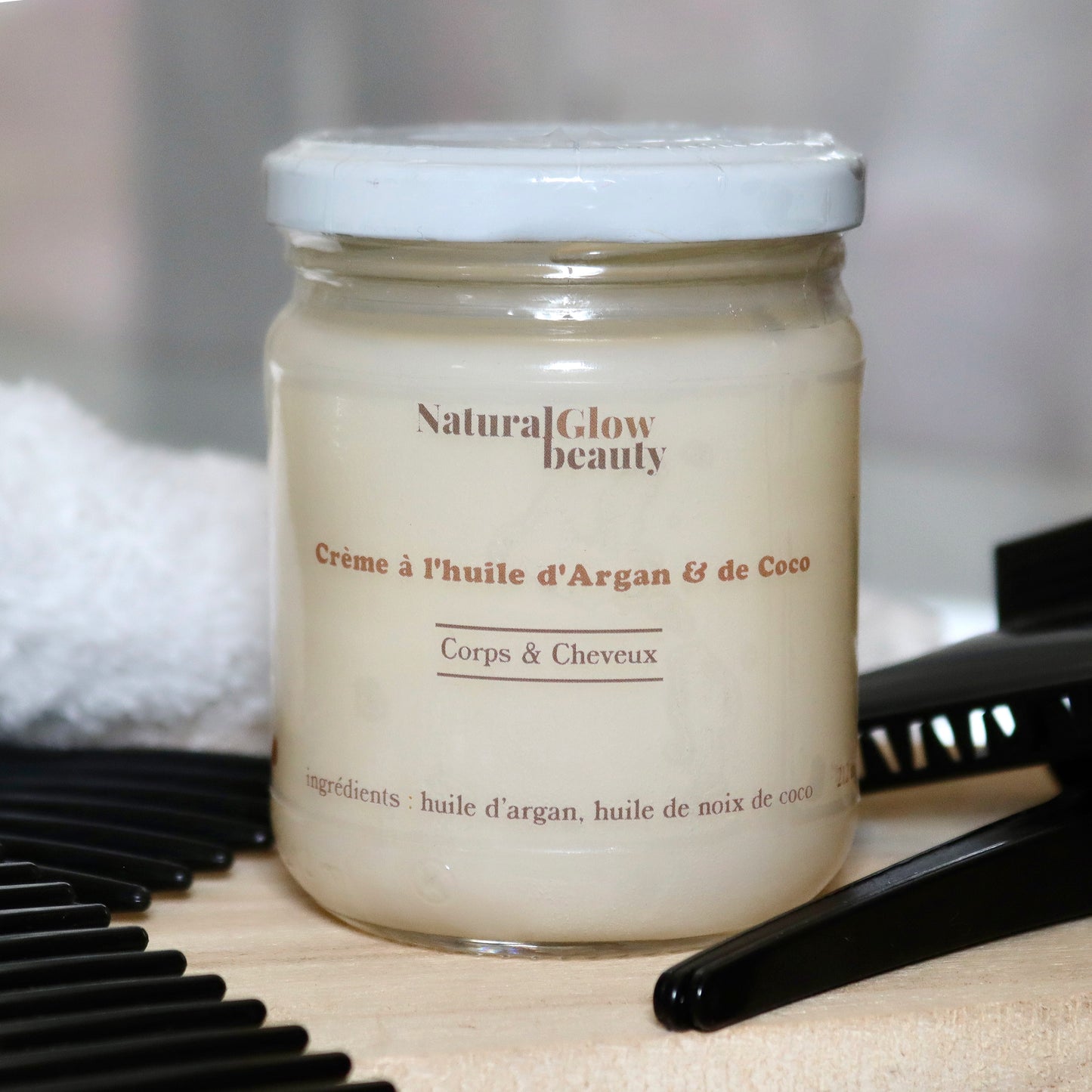 Créme à l'huile d'argan et coco